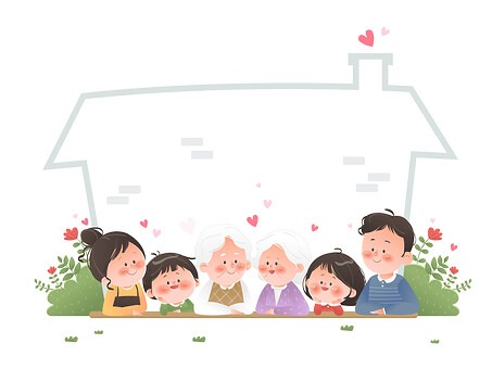 가족 사랑 배경 유토이미지 파워포인트 배경 가족 