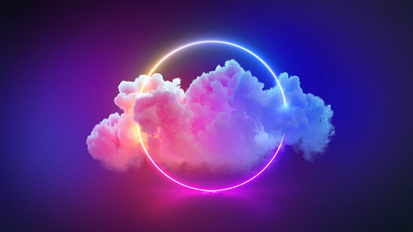 TODAY UPDATE_3D네온 클라우드